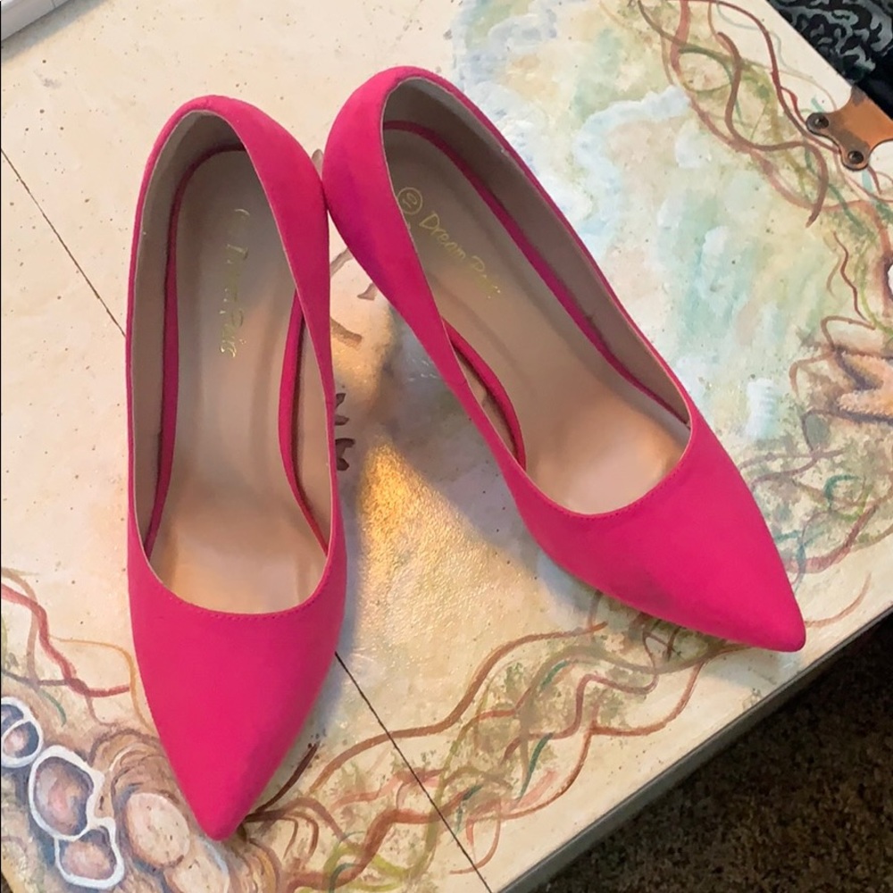 Hot Pink High Heels